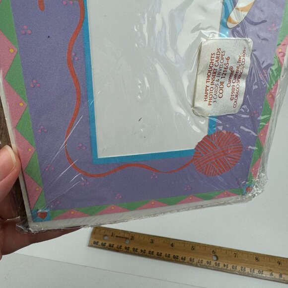 Vtg 1989 Happy Thoughts Current Happy Thoughts Brand Photo Insert Cards Sealed - Picture 5 of 8